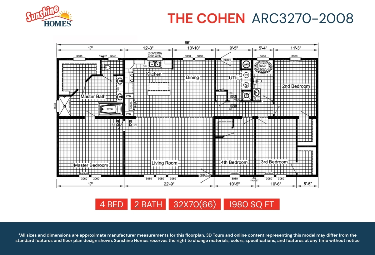 ARC The Cohen ARC3270-2008 - Sunshine Homes
